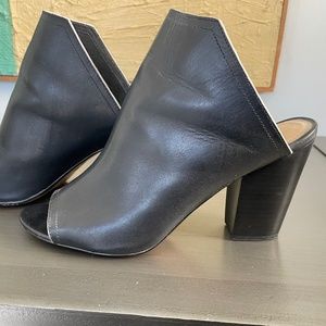 Joes Jeans open toe mule